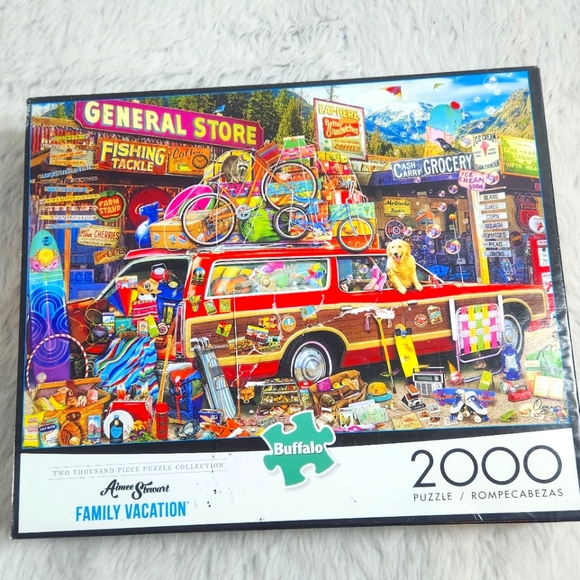 Buffalo David Bitton Other - Family Vacation 2000 Piece Puzzle